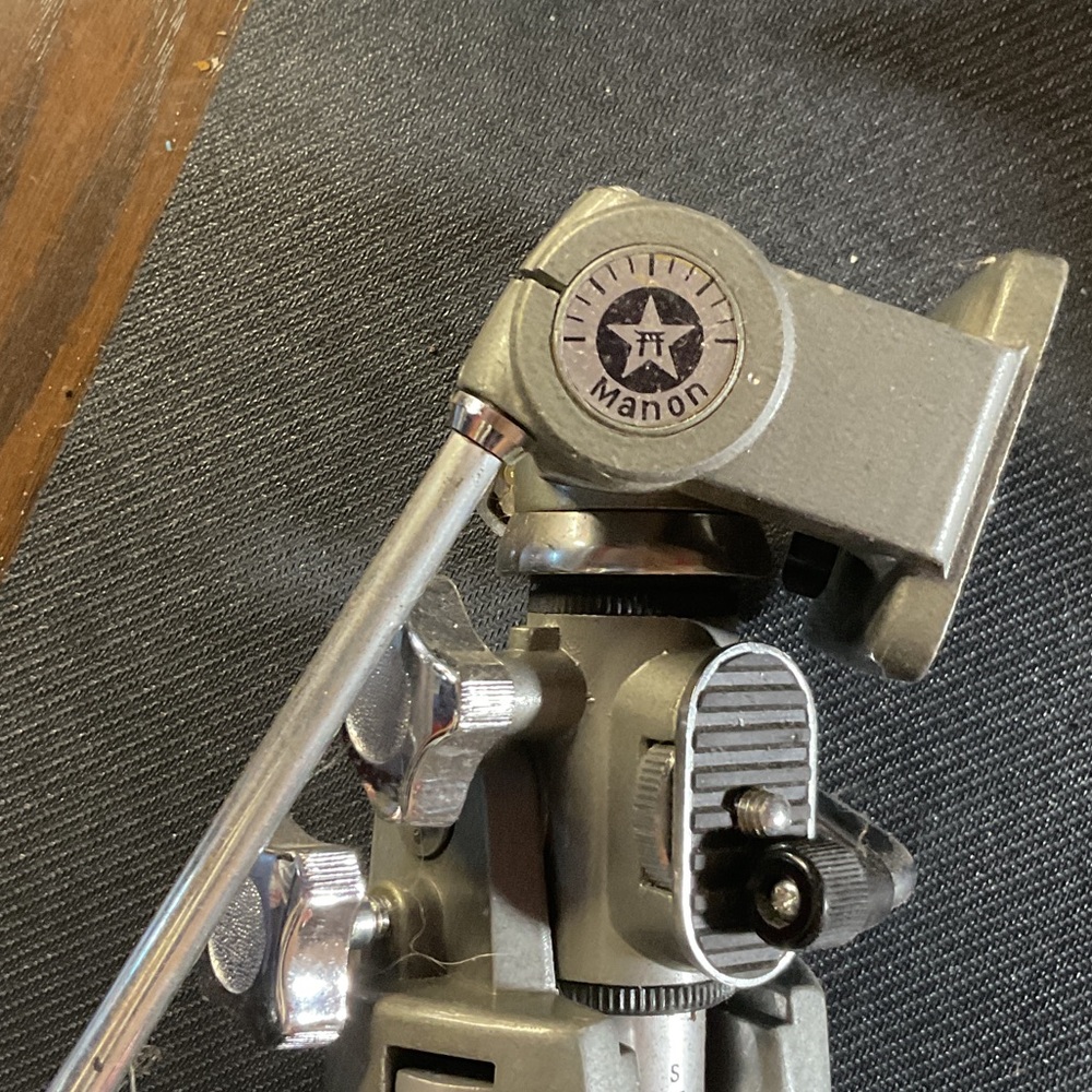 Vintage Manon Silver Telescoping Tripod